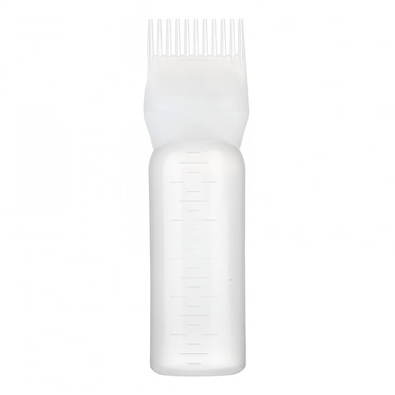 RAGUPEL Scalp Spray for Thinning Hair Hair Oil Applicator Bottle Two In One Shampoo And Hair Dye Bottle Graduated Body Comb With Water Sprayer
