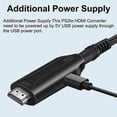 thumbnail image 3 of HDMI Cable for PS1/PS2 to HDMI Adapter with True RGB Signal Output, 3 of 5