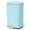 Blue, variant on CL.HPAHKL 50 Liter / 13 Gallon Garbage Can, Fingerprint-Proof Garbage Can with Lid Stainless Steel Kitchen Trash Can with Removable Inner Bucket Step Trash Can, Brushed Stainless Steel Finish, Silver