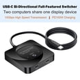 thumbnail image 3 of maskred ABS USB-C Bidirectional Switcher Switcher USB Data Video Switcher Bi-Direction Switch USB-C Switcher, 3 of 6