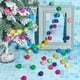 thumbnail image 5 of Guirnalda de bolas de fieltro de lana con pompones de colores, hecha a mano, 24 bolas de fieltro de 6,5 pies de largo, para decoración de pared y árbol de Navidad, 2 unidades, 5 of 5