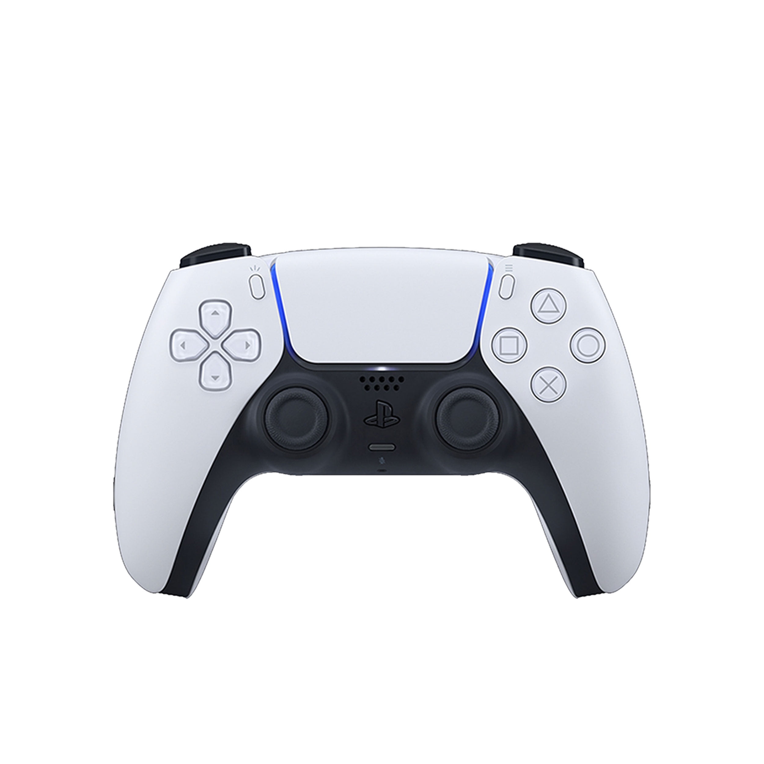 PlayStation DualSense USB Video Game Pads Bundle with DualSense Controller Charging Dock for PS5, Midnight Black, White, 1 Pack