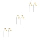 thumbnail image 4 of Flores artificiales decorativas Toystoory 2 piezas Naranja, 4 of 6