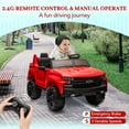 thumbnail image 3 of M optimized Kids Car 24V Ride on Truck, 2-Seater Ride On Toy w/Parent Remote Control, 4xSpring Suspension, Wireless Music, Electric Vehicle Car for Boys Girls Ages 3-8, 3 of 6