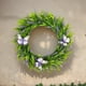 thumbnail image 1 of Corona de flores artificiales de primavera y verano de 45 cm | Decoración floral multicolor de plástico para puertas, paredes y ventanas | Decoración realista y duradera para el hogar, el patio, la, 1 of 8