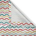 thumbnail image 4 of Ambesonne Striped Valance Pack of 2, Boho Wavy Rough Lines, 54"X12", Multicolor, 4 of 5