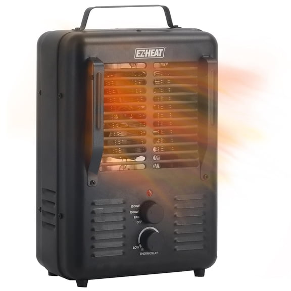 Calefactor portátil EZ-HEAT de 1500 W con termostato ajustable