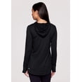 thumbnail image 3 of RBX Active Women's Ultra Soft Lightweight Hoodie Tunic With Pocket, 3 of 11