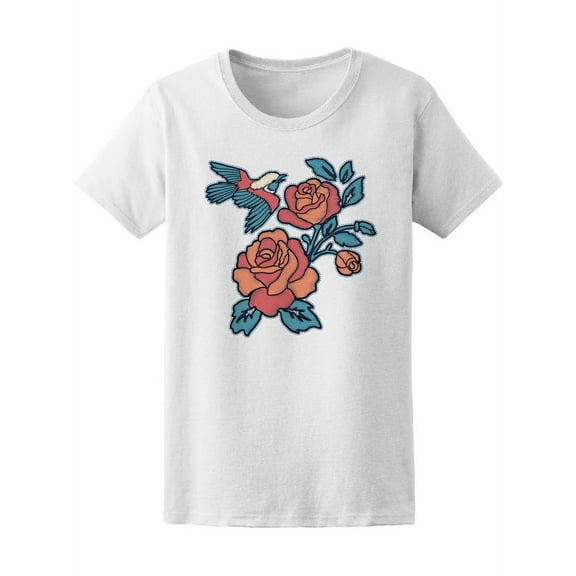 Rose Adornment Women T-Shirt - Image by Shutterstock, Female XX-Large