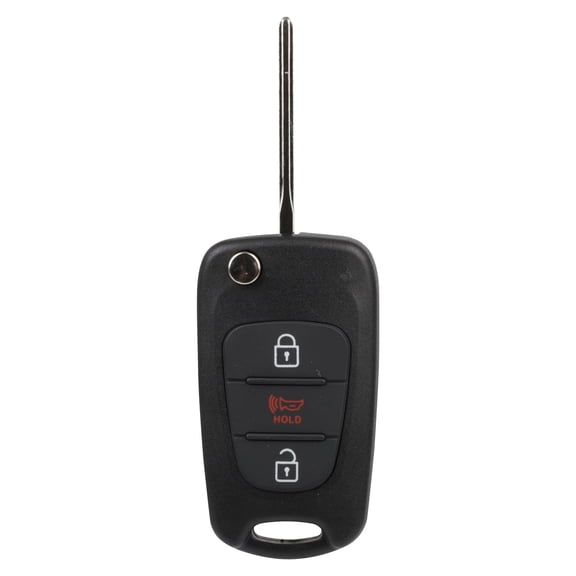 CCIYU 3 Buttons Pack of 1 Car Key Fob Replacement for Kia Rio 1.6L 2012-2014, for NYOSEKSAM11ATX
