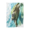 thumbnail image 2 of Qxltty Great Turtle Square Tablecloth 60×108in Thick Wrinkle Resistant Heat Proof Durable Table Cover for Dining Table, 2 of 9