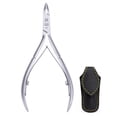thumbnail image 1 of Pinza para cutículas GermaniKure Luxury de acero doble afilado, 1 of 6