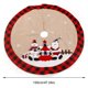 thumbnail image 3 of Falda De Árbol De Navidad Con Muñeco De Nieve De Papá Noel, Falda De Árbol A Cuadros Roja Y Negra, Alfombrilla De Cubierta De Base De Árbol, Regalo Para Amigos Y Familiares Speravity HA039093-00, 3 of 6