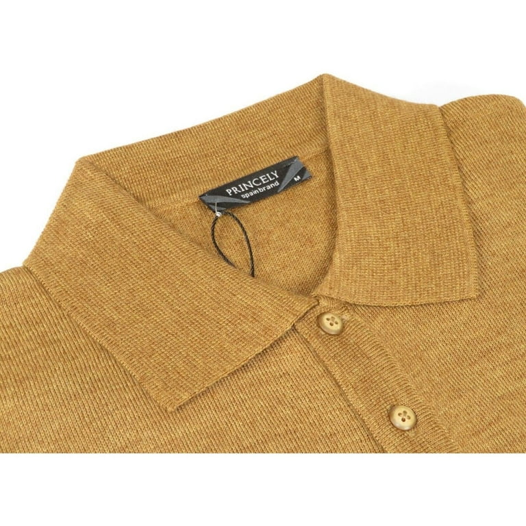 Mens PRINCELY Soft Merinos Wool Sweater Knits Lightweight Mens PRINCELY Soft Merinos Wool Sweater Knits Lightweight