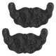 thumbnail image 1 of Cubrepezones en forma de U para mujer, pegatinas invisibles para el pecho, ideal como regalo para vestido de novia. D negro, 1 of 4