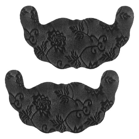 beautymall2017 Adhesive Chest Stickers Bra Strapless Invisible for Black D
