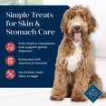 thumbnail image 4 of Blue Buffalo Basics Crunchy Dog Biscuits, Skin & Stomach, Salmon Potato, Chicken Free, 6oz, 4 of 12