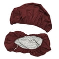 thumbnail image 4 of yuksok Cushion Slipcovers Bench Cover Trailer Home RV Dinette Cushion Covers Deep Red, 4 of 9