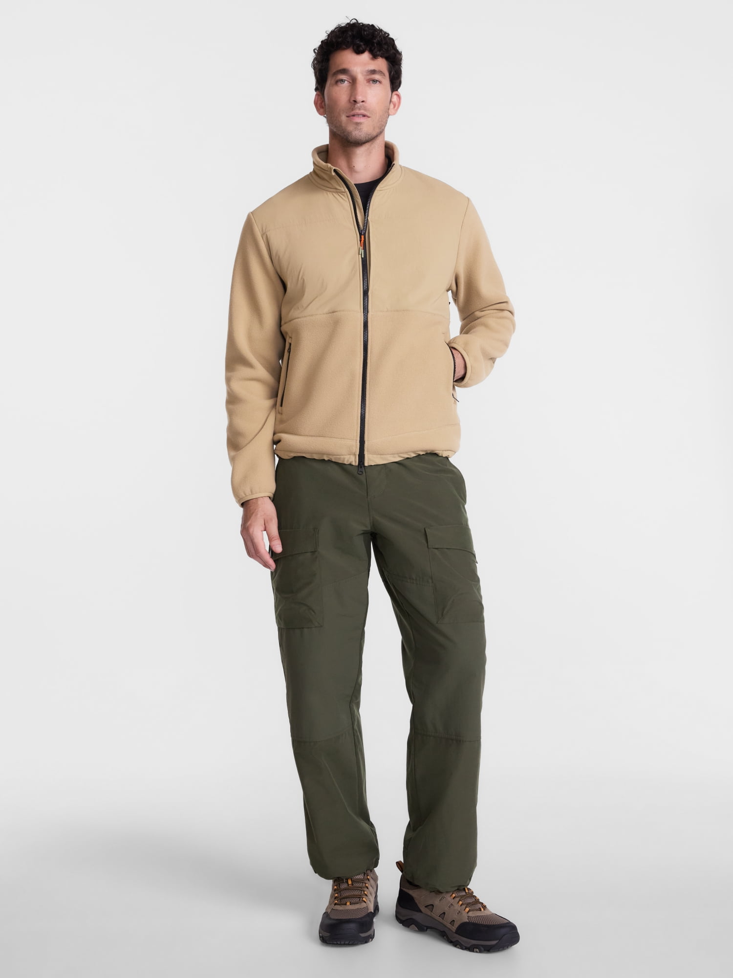 Ozark Trail Men's Mixed Media Jacket, Sizes S-3XL