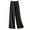 Black, variant on Aofany Womens Slacks Women's Relaxed Fit Straight Wide Leg Pants Fashion Full-Length Loose Cotton Linen Pants Solid High Waist Trousers