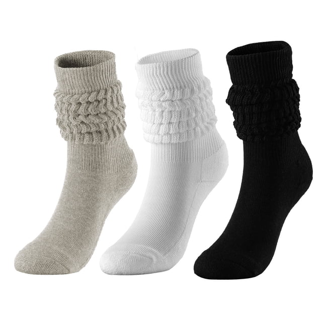 Yhmxh Chaussettes pour Femmes Femmes Chaussette Courte Froncée - Chaussettes de Cheville Unies Douces Chaussettes de Compression pour Femmes Chaussettes Chaudes pour Femmes Chaussettes de Botte pour Femmes