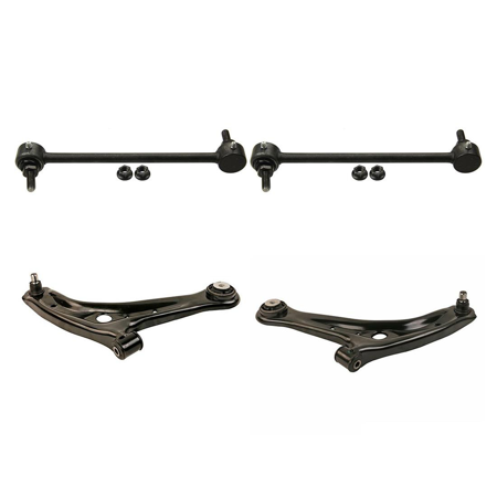 MOOG Front Lower Control Arm Ball Joints Sway Bar Links Fits Ford Fiesta 2011 2012 2013 2014 2015 2016 2017 2018