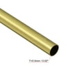 thumbnail image 4 of Uxcell 10mm OD 0.5mm Wall Thickness 200mm Length Brass Tube, 4 of 5