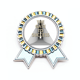 thumbnail image 1 of Insignia broche Medalla ganadora, 1 of 3