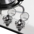 thumbnail image 4 of EIMELI Kitchen Stove Knob Covers Universal Clear Gas Electric Oven Protection Locks Oven Knob Lock Security Switch Protective Cover for Baby Toddlers 6 Pcs, 4 of 8