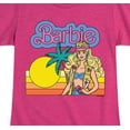 thumbnail image 3 of Barbie - Cali Sunset Barbie Fitted Short Sleeve Graphic T-Shirt, 3 of 5