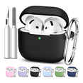 thumbnail image 1 of Funda Para AirPods 4 Case(cuarta 4a Generación 2024) Silicón Xtellar negro, 1 of 2