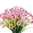thumbnail image 1 of Flores Artificiales Ramo Falso Decoración Del Hogar Plantas De Simulación De Plástico Flores Para Patio Trasero Jardín Balcón 2 Uds Inevent HA044091-06, 1 of 6