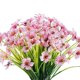 thumbnail image 1 of Flores Artificiales Ramo Falso Decoración Del Hogar Plantas De Simulación De Plástico Flores Para Patio Trasero Jardín Balcón 2 Uds sonducket HA044091-06, 1 of 6