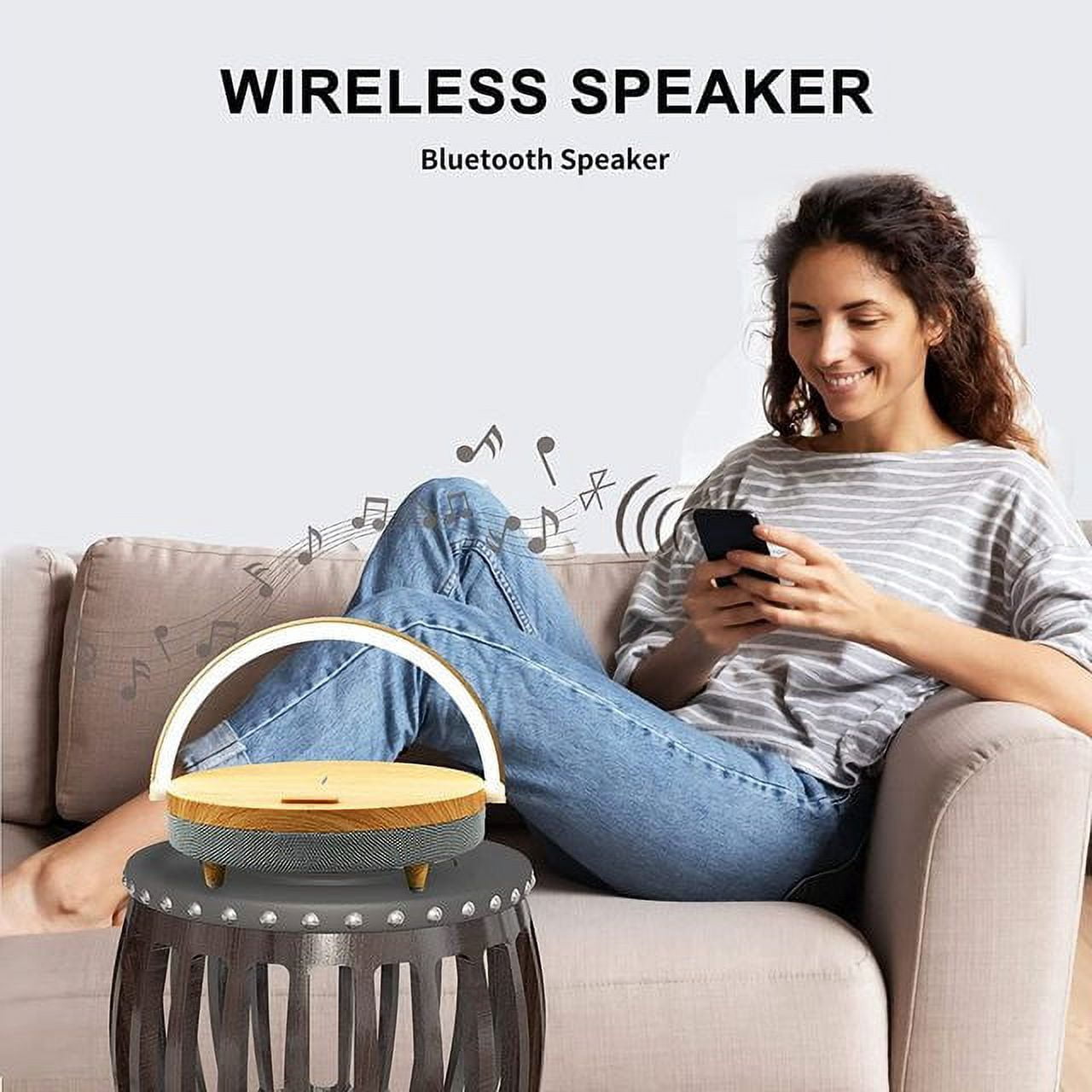2 in 1 Wireless Charger & Touch Night Light Table Light Mobile Phone Wireless 10W Fast Charger