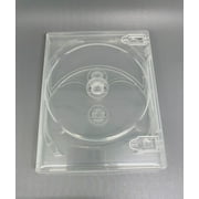 10 Original Scanavo 17mm Triple (3) Blue Blu-Ray Case, Super Clear, BR3/ONET