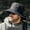 black, variant on Summer Wide Large Brim Men Fisherman Hat Waterproof UV Protection Sun cap Hiking Fishing Climbing Oversized Safari Bucket Hats (GRAY,55-58cm)