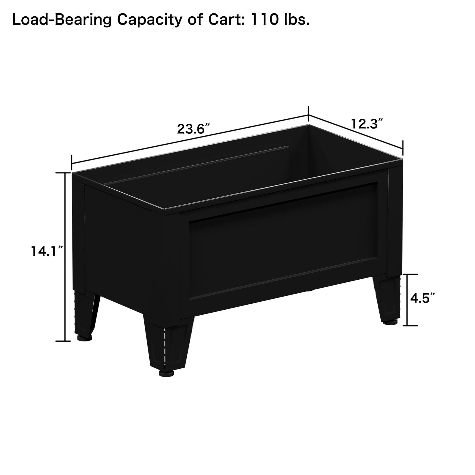 Galvanized Raised Planter Boxes Garden Bed with Legs, Elevated Metal Planter Box for Growing Fresh Herbs Vegetables & Flowers Growing Container for Indoor and Outdoor Use