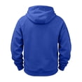 thumbnail image 3 of CCRFTGI Mens Track Suits 2 Piece Set Hoodie and Sweatpants Casual Athletic Jogging Suit Drawstring Running Gym Sweat Suits Blue 3XL, 3 of 4