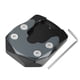 thumbnail image 1 of 1 Juego de extensión de soporte para motocicleta, almohadilla ampliadora, placa de soporte lateral, tono de titanio negro para Yamaha YZF-R15, 1 of 1