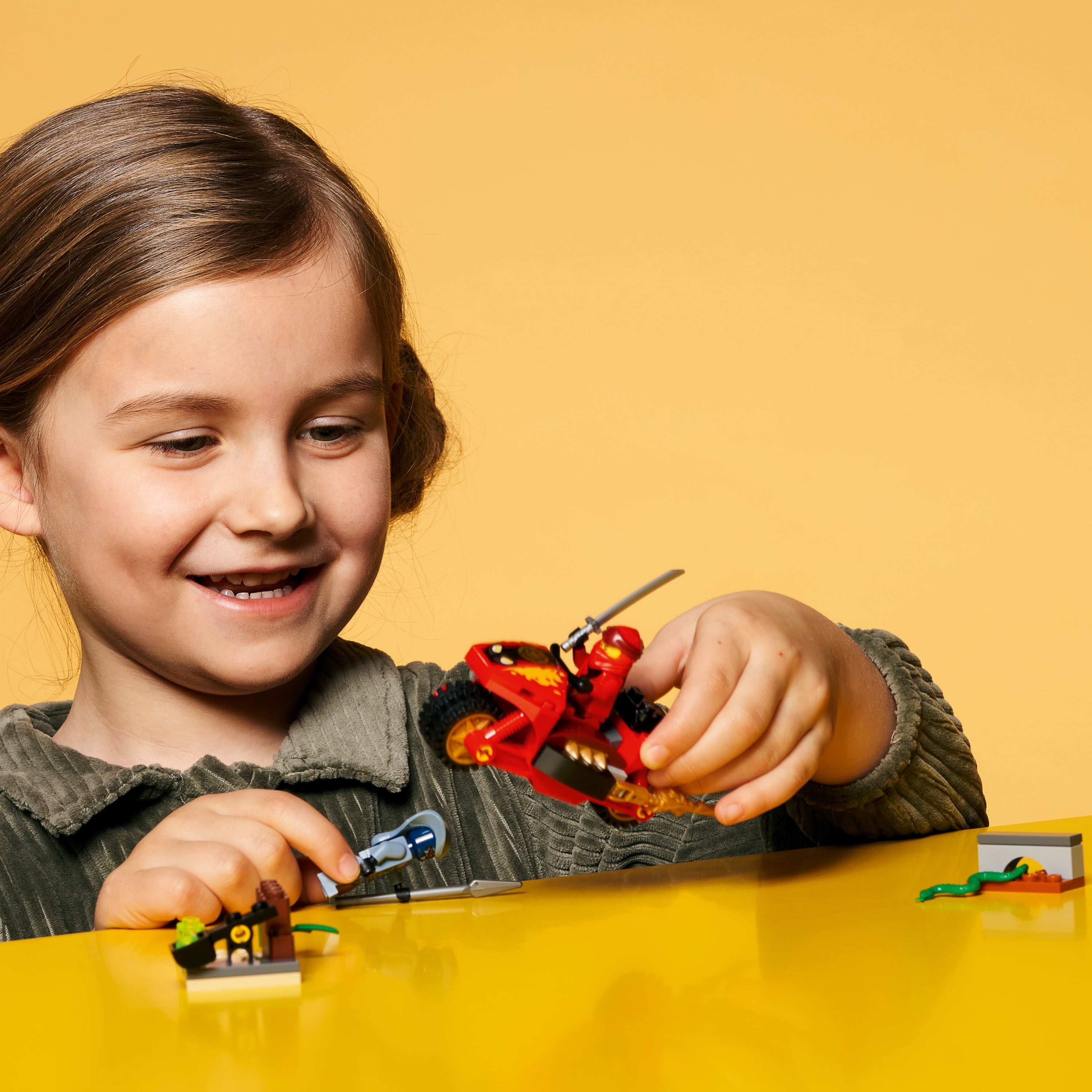 ライオンがおー！♦︎ LEGO NINJAGO Legacy Kai's Blade Cycle 71734 Ninja Motorcycle