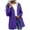 Purple, variant on Rain Jacket Vmvidoty Fall Jackets for Women Rain Anorak Windbreaker Jacket Cropped Waterproof Lightweight Solid Coats for Women Light Blue S Size S-5XL 9 Colors Available