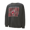 thumbnail image 2 of Men's Mitchell & Ness  Black Miami Heat NBA Downtown Collection Fleece Sweatshirt, 2 of 7