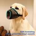 thumbnail image 2 of Dog Muzzle Adjustable Soft Mesh Dog Muzzle Breathable Anti-Biting Barking Chewing Dog Mouth Guard for Large Dogs, 2 of 8