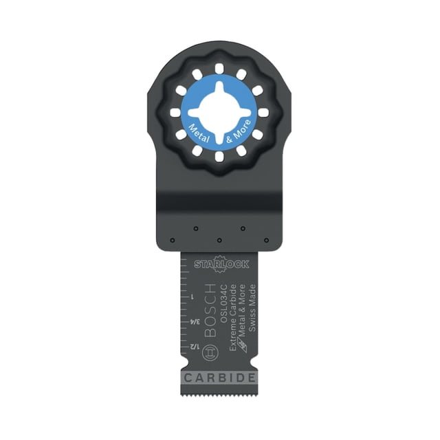 Multiherramienta oscilante BOSCH OSL034C de 3/4 pulgadas con hoja de carburo