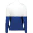 thumbnail image 5 of Holloway B22864134 Women Momentum Team Quarter-Zip Pullover, Royal & White - Medium, 5 of 5