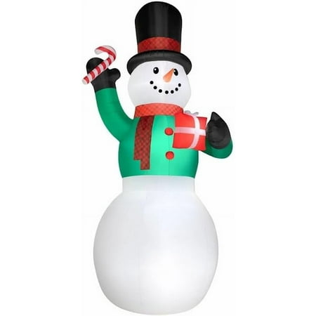 Gemmy 20Ft Colossal Airblown Inflatable Snowman Indoor/Outdoor Holiday Christmas Decoration