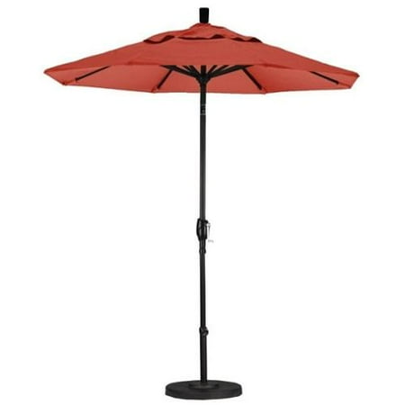 California Umbrella 7.5' Market Patio Umbrella in Sunset