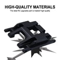 thumbnail image 3 of fastboy RCGOFOLLOW 1/18 Aluminum Alloy Wear And Crash Resistant Gear Box RC Upgrade Part Rc Gear Box For Trx4m RC Car Part Black, 3 of 6