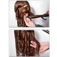 thumbnail image 5 of American Mannequin Head Real Hair Manikin Head For Styling With Makeup 20inch, 5 of 5