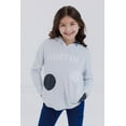 thumbnail image 2 of Bluey Toddler Boy or Girl Cosplay Fleece Hooded Sweatshirt Muffin Grey, 2 of 4